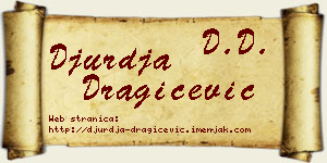 Đurđa Dragičević vizit kartica